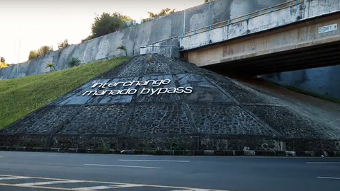 Pagar Pengaman Jembatan Interchange Manado Mulai Dipasang, Cegah Warga Melompat
