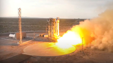 Roket Blue Origin Meledak saat Uji Coba, Rencana Pangkalan Bulan NASA Terancam