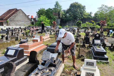 Pelaku Perusakan Makam di Bantul dan Yogya Ditangkap Polisi