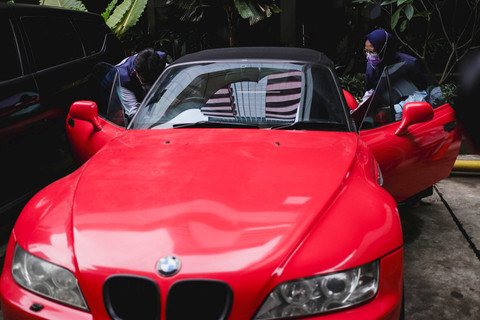 Melihat 11 Mobil & 2 Motor Sitaan KPK di Kasus Kemenaker: BMW, Pajero, Vespa