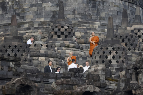 Macron Kagum dengan Borobudur: Adikarya Spiritual, Sumber Inspirasi Dunia