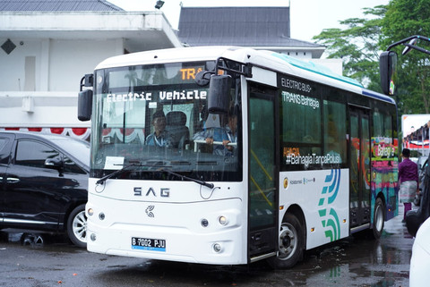 Pemkot Jambi Gandeng Kalista Uji Coba Bus Listrik Trayek Dalam Kota