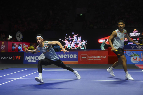 Foto: Fajar/Rian ke 16 Besar Indonesia Open Usai Singkirkan Ganda Denmark