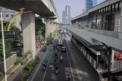 Foto: Lengangnya Jalan Jakarta saat Cuti Bersama Idul Adha