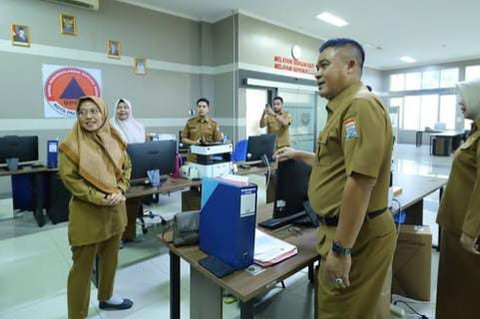 6 ASN Palembang Kedapatan Bolos di Hari Pertama Kerja Usai Libur Idul Adha