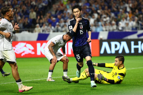 Foto: Jepang Hajar Indonesia Enam Gol Tanpa Balas