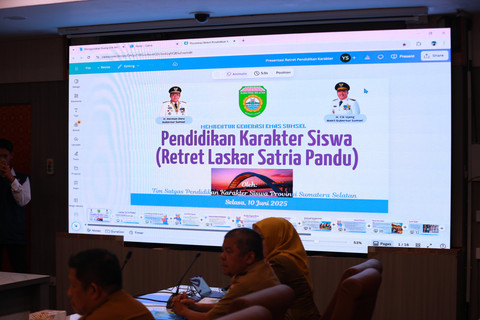 Pemprov Sumsel Gelar Program Retret untuk Bina Karakter Siswa SMA Bermasalah