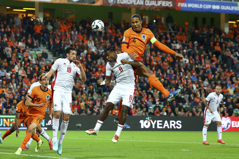 Foto: Belanda Cukur Malta 8-0 di Kualifikasi Piala Dunia