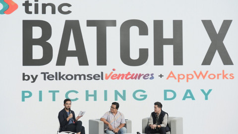Tinc Pitching Day Batch X, Telkomsel Ventures Dorong Sinergi Startup-Korporasi
