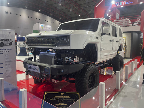 Pindad Bakal Jual Rantis Pandu EV Versi Sipil