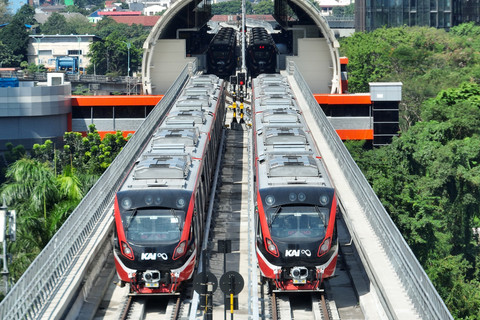 Pemerintah Bakal Kebut Pembangunan LRT Jabodebek Jalur Bogor