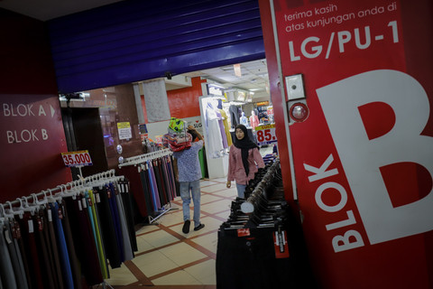 Foto: Pasar Tanah Abang Blok B Masih Jadi Primadona