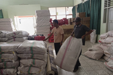 Kemensos Salurkan Bantuan Korban Banjir di Parigi Moutong