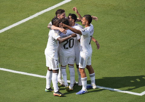 Foto: Diwarnai Kartu Merah, Real Madrid Hantam Pachuca di Piala Dunia Antarklub