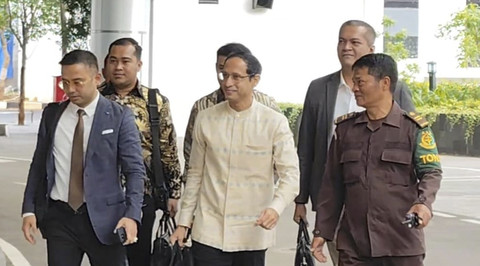 Nadiem Tiba di Kejagung, Diperiksa Terkait Kasus Dugaan Korupsi Pengadaan Laptop
