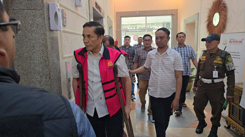 Suap Izin K3, Eks Kadisnakertrans Sumsel Dituntut 8 Tahun Penjara