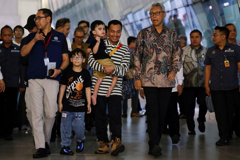 Kepulangan Para WNI dari Iran ke Indonesia