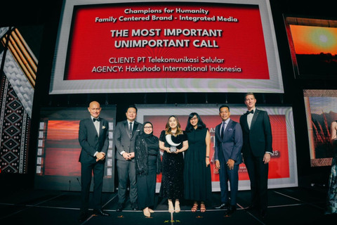 Telkomsel dan Hakuhodo Raih 3 Penghargaan di Asia Pacific Tambuli Awards 2025