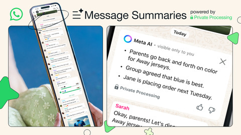 WhatsApp Rilis Fitur Baru, Bisa Rangkum Isi Chat Pakai Meta AI