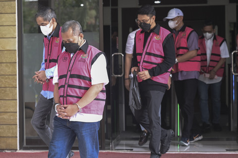 Foto: 6 Tersangka Kasus Suap Vonis Lepas CPO Segera Disidang