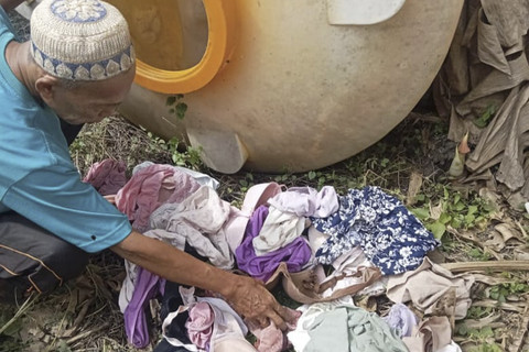 Tumpukan Celana Dalam Wanita Ditemukan di Toren Bekas Puskesmas Bojonegoro