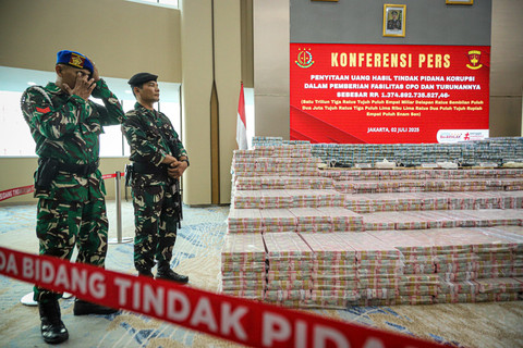 Kejagung Pamerkan Uang Rp 1,3 T Sitaan Kasus CPO, Seperti Apa Pengamanannya?