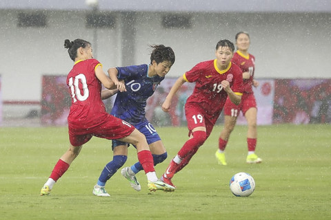 Foto: Libas Kirgizstan, Taiwan Puncaki Grup D Kualifikasi Piala Asia Wanita