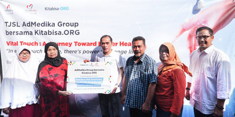 Akses Kesehatan Merata, AdMedika & Kitabisa.org Gelar Mini MCU Gratis di Bogor