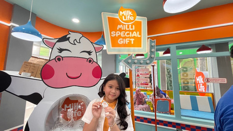 3 Permainan Seru di Milk Bar JFK 2025 dan Program Dapat Susu Gratis Sebulan