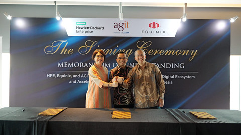 Sinergi HPE, Equinix, dan AGIT Dorong Ekosistem Digital dan AI di Indonesia