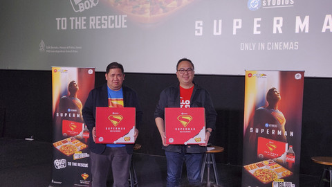Pizza Hut dan DC Studios Hadirkan Big Box Khusus Kemasan Berlambang Superman