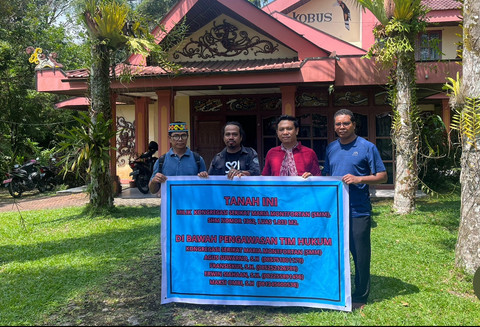 Kongregasi SMM Pasang Plang Kepemilikan Aset, Salah Satunya di Kobus