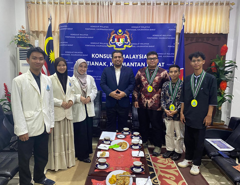 PII Kalbar Gagas Kolaborasi Pendidikan ke Konsulat Malaysia Pontianak