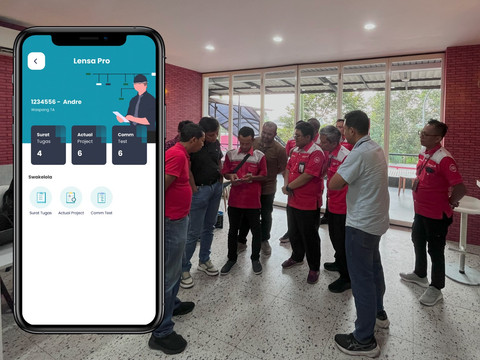 Telkom Akses Luncurkan LENSA-PRO, Aplikasi untuk Dorong Smart Construction