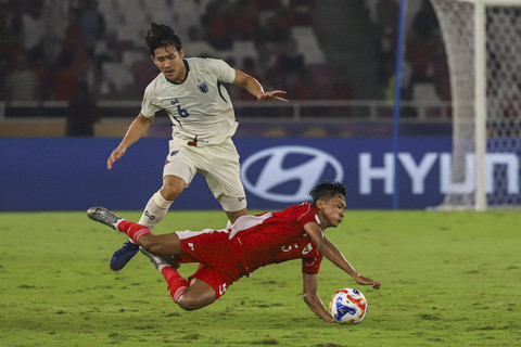 Foto: Drama Adu Penalti, Indonesia Hempaskan Thailand & Lolos Final