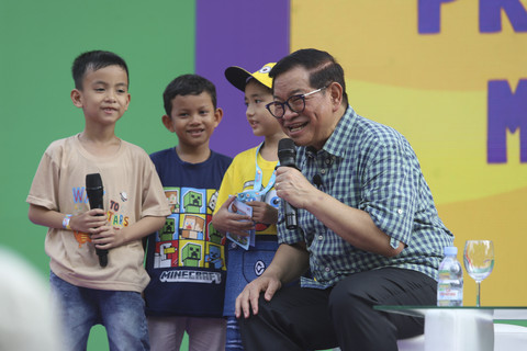 Begini Keseruan Pramono Anung Mendongeng di kumparanMOM Festival Hari Anak 2025