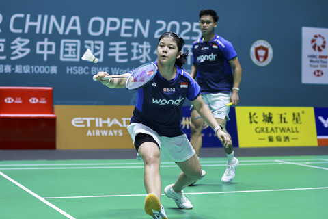 China Open: Ditekuk Wakil Tuan Rumah, Jafar/Felisha Gagal ke Final