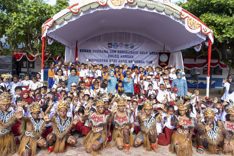 Hari Anak Nasional, Ketum TP PKK Tekankan Pentingnya Pendidikan Anak