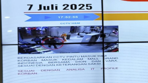 Polisi Ungkap Arya Daru Masuk ke Toko Baju di Mal Bersama Vara dan Dion