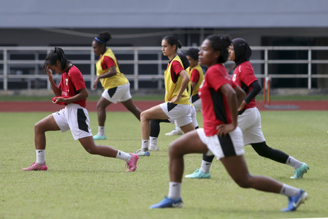 Timnas Wanita Indonesia Gelar Latihan Terbuka jelang AFF, Ada Noa & Estella