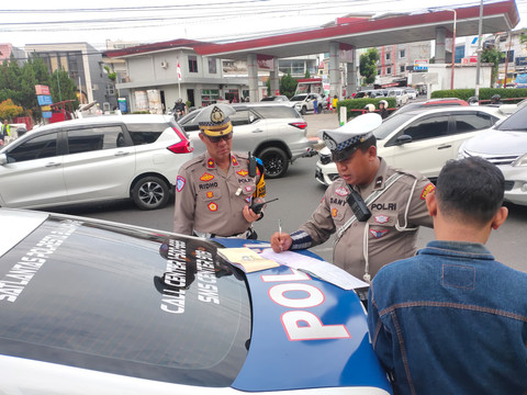 Ops Patuh Krakatau Berakhir, Ada 7.961 Pengendara Bandel di Bandar Lampung