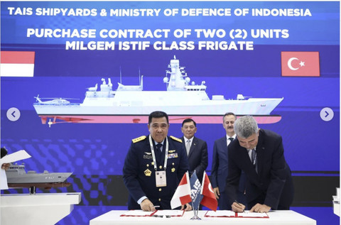 Indonesia Pesan 2 Kapal Fregate dari TAIS Shipyard, Turki