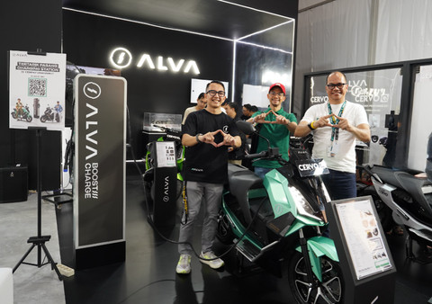 ALVA Genjot Ekspansi Fasilitas Isi Daya Motor Listrik Boost Charge