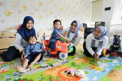 Kemensos Hadirkan Taman Anak Sejahtera, Fatma Saifullah Harap Jadi Ruang Aman