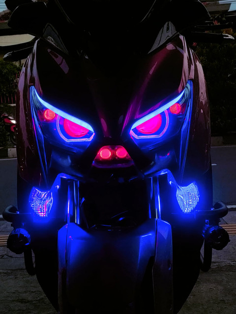 Jangan Asal, Modifikasi Motor Pakai Lampu Biled Wajib Perhatikan Ini