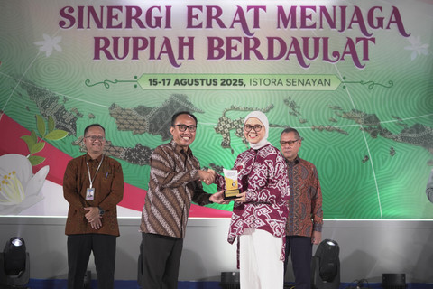 Perluas Akses Rupiah Layak Edar Hingga Pelosok, Pegadaian Raih Apresiasi dari BI