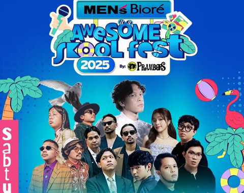AWESOME SKOOL FEST 2025, Festival Musik Kawula Muda Siap Digelar 20 September