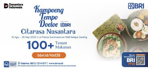 Nikmati Kuliner dan Konser Spesial di Kampoeng Tempo Doeloe Bersama BRImo