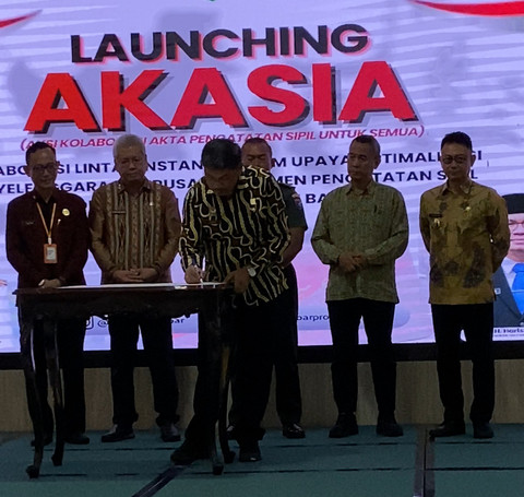 Pemprov Kalbar Launching Akasia, Harisson: Akses Warga Dapat Pelayanan Publik