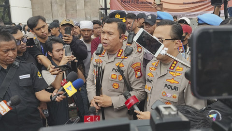 276 Pelajar Diamankan Hendak Ikut Demo di DPR, Bawa Petasan Hingga Panah